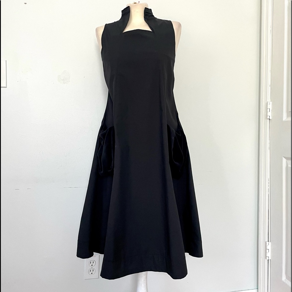 Honey seed black  boho dress